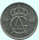 50 ORE 1965 SWEDEN Coin #AC724.2.U.A - Schweden