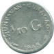 1/10 GULDEN 1948 CURACAO Netherlands SILVER Colonial Coin #NL11888.3.U.A - Curacao