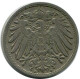 10 PFENNIG 1906 A ALEMANIA Moneda GERMANY #DB308.E.A - 10 Pfennig
