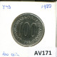 100 DINARA 1988 YUGOSLAVIA Moneda #AV171.E.A - Yougoslavie