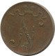 5 PENNIA 1916 FINLAND Coin RUSSIA EMPIRE #AB169.5.U.A - Finland