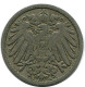 5 PFENNIG 1901 A ALEMANIA Moneda GERMANY #DB219.E.A - 5 Pfennig