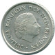 1/4 GULDEN 1962 ANTILLAS NEERLANDESAS PLATA Colonial Moneda #NL11107.4.E.A - Nederlandse Antillen