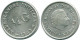 1/4 GULDEN 1962 ANTILLAS NEERLANDESAS PLATA Colonial Moneda #NL11107.4.E.A - Nederlandse Antillen