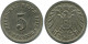 5 PFENNIG 1911 A GERMANY Coin #DB158.U.A - 5 Pfennig