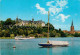 72724844 Ploen See Blick Auf Schloss Und Kirche Segelboot Ausflugsboot Naturpark - Plön