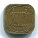 5 CENTS 1972 SURINAME Netherlands Nickel-Brass Colonial Coin #S12911.U.A - Surinam 1975 - ...