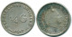 1/4 GULDEN 1957 NETHERLANDS ANTILLES SILVER Colonial Coin #NL10993.4.U.A - Nederlandse Antillen