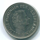 1 GULDEN 1971 ANTILLES NÉERLANDAISES Nickel Colonial Pièce #S12023.F.A - Nederlandse Antillen