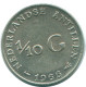 1/10 GULDEN 1966 NIEDERLÄNDISCHE ANTILLEN SILBER Koloniale Münze #NL12727.3.D.A - Netherlands Antilles