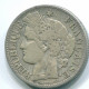 2 FRANCS 1881 A (Large A) FRANCIA FRANCE Moneda CERES PLATA VF+ #FR1071.24.E.A - 2 Francs