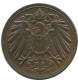 1 PFENNIG 1913 F DEUTSCHLAND Münze GERMANY #AE580.D.A - 1 Pfennig