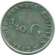 1/10 GULDEN 1963 ANTILLAS NEERLANDESAS PLATA Colonial Moneda #NL12641.3.E.A - Nederlandse Antillen