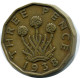 THREEPENCE 1938 UK GRANDE-BRETAGNE GREAT BRITAIN Pièce #BB039.F.A - F. 3 Pence