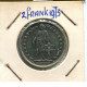 2 FRANCS 1973 SUIZA SWITZERLAND Moneda #AY072.3.E.A - Andere & Zonder Classificatie