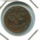 1736 ZEALAND VOC DUIT NIEDERLANDE OSTINDIEN NY COLONIAL PENNY #VOC1932.10.D.A - Niederländisch-Indien