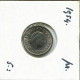 25 CENTS 1954 NEERLANDÉS NETHERLANDS Moneda #AU526.E.A - 1948-1980: Juliana