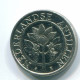 10 CENTS 1989 NIEDERLÄNDISCHE ANTILLEN Nickel Koloniale Münze #S11314.D.A - Netherlands Antilles