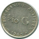 1/10 GULDEN 1963 ANTILLES NÉERLANDAISES ARGENT Colonial Pièce #NL12618.3.F.A - Netherlands Antilles