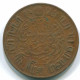 1 CENT 1929 INDIAS ORIENTALES DE LOS PAÍSES BAJOS INDONESIA Copper #S10101.E.A - Niederländisch-Indien
