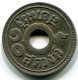 10 SATANG 1908-1937 THAILAND King RAMA VIII Coin #W10770.U.A - Thaïlande