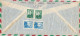 Iran Air Mail Cover Sent To Austria (light Bended Cover) All The Stamps On The Backside Of The Cover - Iran