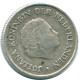 1/4 GULDEN 1963 NIEDERLÄNDISCHE ANTILLEN SILBER Koloniale Münze #NL11197.4.D.A - Nederlandse Antillen