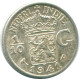 1/10 GULDEN 1941 P INDIAS ORIENTALES DE LOS PAÍSES BAJOS PLATA #NL13637.3.E.A - Dutch East Indies