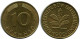 10 PFENNIG 1990 G WEST & UNIFIED GERMANY Coin #AZ453.U.A - 10 Pfennig
