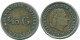1/10 GULDEN 1962 NIEDERLÄNDISCHE ANTILLEN SILBER Koloniale Münze #NL12444.3.D.A - Nederlandse Antillen