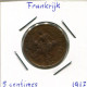 5 CENTIMES 1917 FRANKREICH FRANCE Französisch Münze #AM015.D.A - 5 Centimes