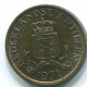 1 CENT 1971 NIEDERLÄNDISCHE ANTILLEN Bronze Koloniale Münze #S10615.D.A - Nederlandse Antillen