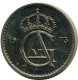 50 ORE 1973 SCHWEDEN SWEDEN Münze #AZ369.D.A - Schweden