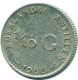 1/10 GULDEN 1966 NETHERLANDS ANTILLES SILVER Colonial Coin #NL12868.3.U.A - Antilles Néerlandaises