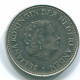 1 GULDEN 1971 NETHERLANDS ANTILLES Nickel Colonial Coin #S11955.U.A - Netherlands Antilles