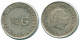 1/4 GULDEN 1967 NETHERLANDS ANTILLES SILVER Colonial Coin #NL11561.4.U.A - Niederländische Antillen