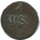 1799 JAVA VOC 1 STUIVER INDES ORIENTALES NÉERLANDAISES NEW YORK PENNY #AE828.27.F.A - Indes Néerlandaises