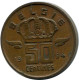 50 CENTIMES 1964 DUTCH Text BELGIEN BELGIUM Münze #BA461.D.A - 50 Cent