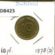 10 PFENNIG 1978 D WEST & UNIFIED GERMANY Coin #DB423.U.A - 10 Pfennig
