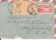 Yugoslavia Uprated Postal Stationery Sent To USA 22-10-1952 Also Stamps On The Backside Of The Cover - Ganzsachen
