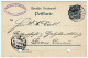 Imperial Germany 5 Pfennig Postcard 15.05.1898 Kastel Zu Mainz With Seal Schonauer & Schwartz Kastel A, Rhein - Cartes Postales