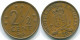 2 1/2 CENT 1976 ANTILLES NÉERLANDAISES Bronze Colonial Pièce #S10525.F.A - Niederländische Antillen