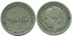 1/10 GULDEN 1947 CURACAO NIEDERLANDE SILBER Koloniale Münze #NL11851.3.D.A - Curacao