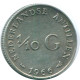 1/10 GULDEN 1966 NIEDERLÄNDISCHE ANTILLEN SILBER Koloniale Münze #NL12861.3.D.A - Antillas Neerlandesas