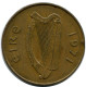 2 PENCE 1971 IRLAND IRELAND Münze #AY671.D.A - Ierland