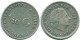 1/10 GULDEN 1963 NETHERLANDS ANTILLES SILVER Colonial Coin #NL12573.3.U.A - Niederländische Antillen