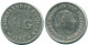 1/4 GULDEN 1954 ANTILLAS NEERLANDESAS PLATA Colonial Moneda #NL10866.4.E.A - Nederlandse Antillen