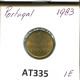 1 ESCUDO 1983 PORTUGAL Moneda #AT335.E.A - Portogallo