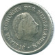 1/4 GULDEN 1962 NIEDERLÄNDISCHE ANTILLEN SILBER Koloniale Münze #NL11177.4.D.A - Niederländische Antillen