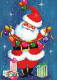 SANTA CLAUS CHRISTMAS Holidays Vintage Postcard CPSM #PAJ593.A - Kerstman